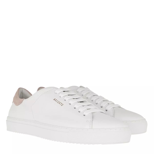 Axel Arigato Clean 90 Sneakers White/Dusty Pink lage-top sneaker