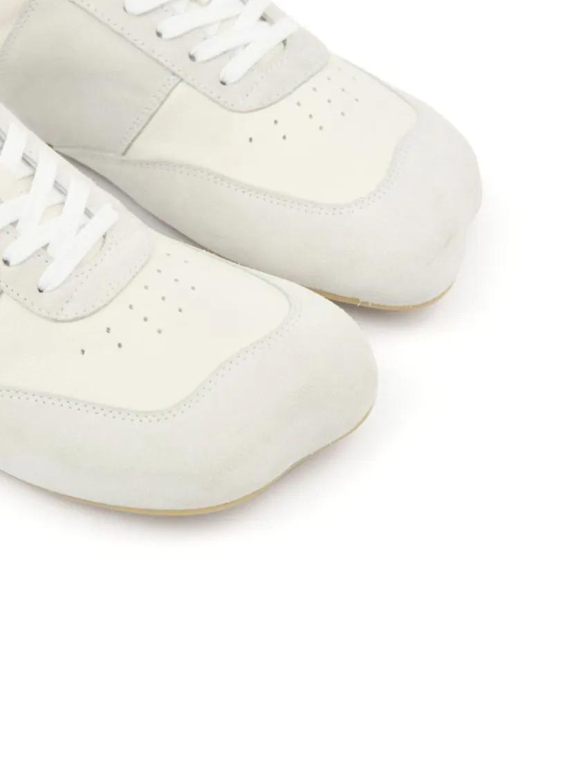 MM6 Maison Margiela Embossed Sneakers White | Low-Top-Sneaker
