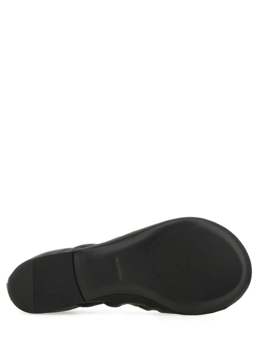 Thumbnail - Nappa Ballerina Flats With Subtle Heel - Gr. 37 (EU) - in Schwarz