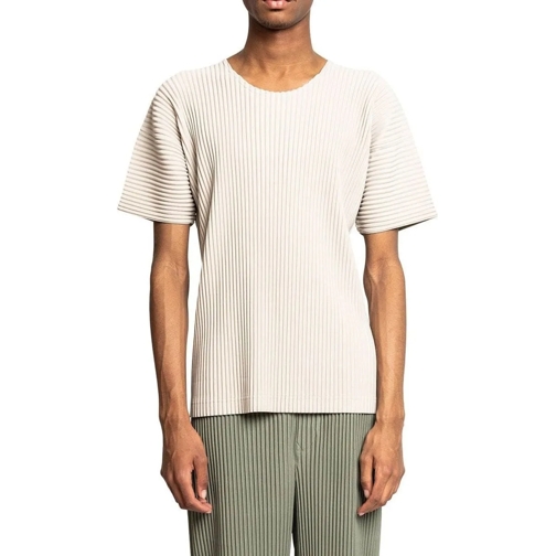 Issey Miyake T-shirts COLOR PLEATS LINEN BEIGE beige