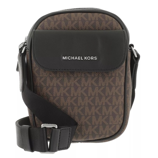 MICHAEL Michael Kors Flap Phone Xbody Brown/Black Crossbody Bag
