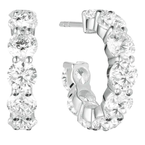 Sif Jakobs Jewellery Belluno Creolo Earrings Sterling Silver Ring