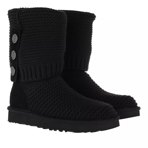 UGG W Purl Cardy Knit Black Winter Boot