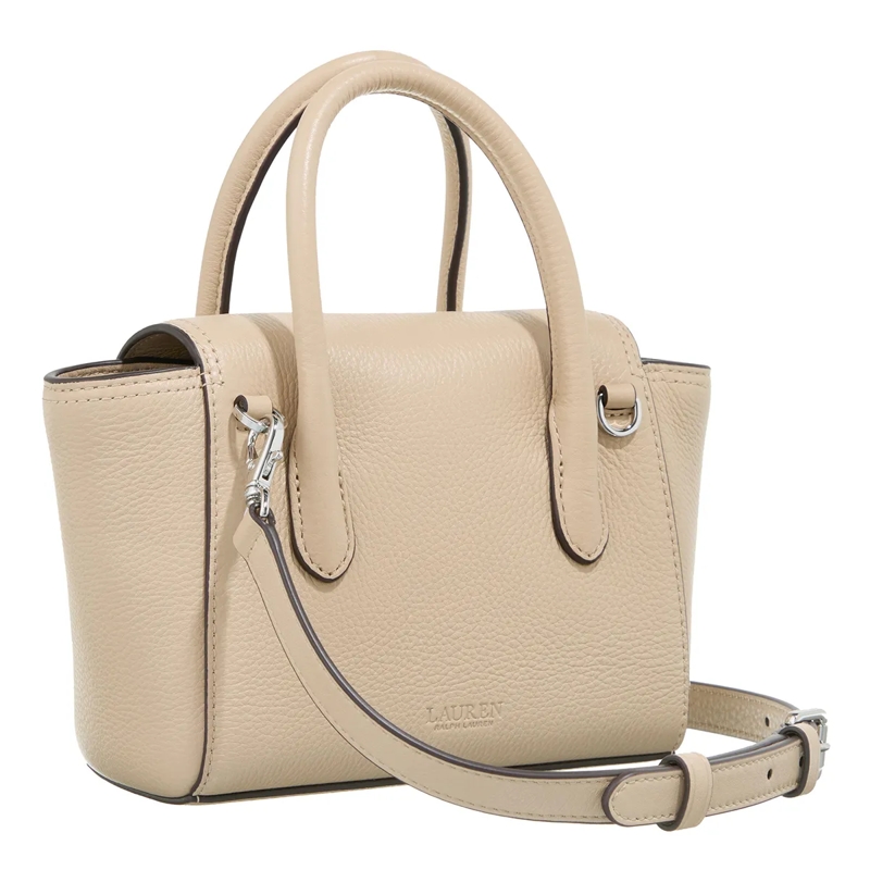 Lauren Ralph Lauren Satchel Tnnr Sm Schl-Satchel-Small Sand Dune(Image 4)