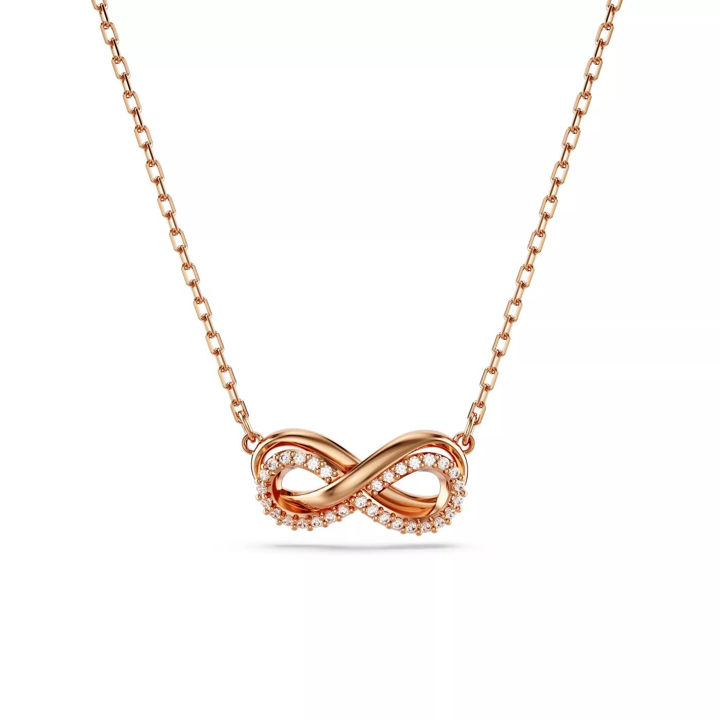 Swarovski Halskette - Swarovski Hyperbola RoséGoldfarbene Kette 5684084 - Gr. unisize - in Gold - für Damen