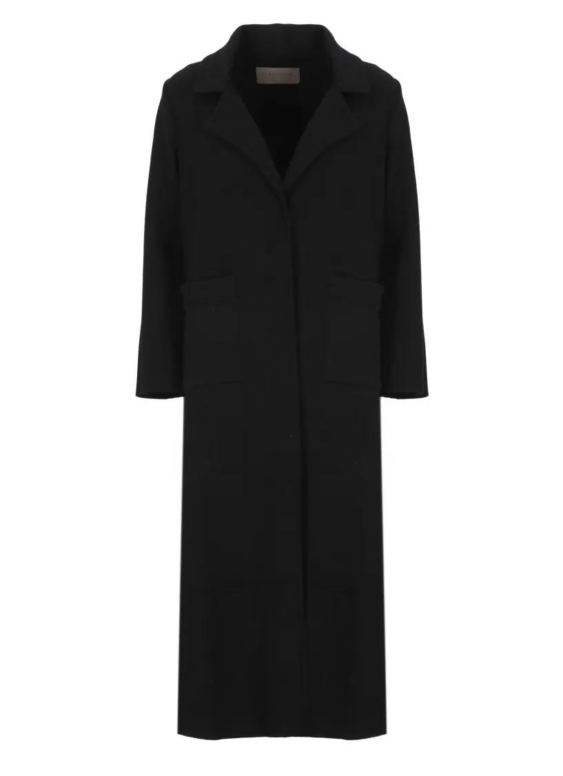 D. Exterior - Virgin Wool Coat - Größe XS - schwarz