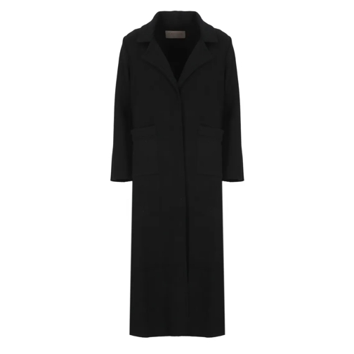 D. Exterior Manteaux transitionnels Virgin Wool Coat Black