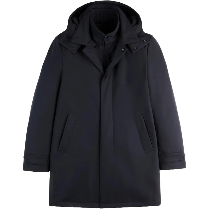 Fay Parka Coats Blue blau
