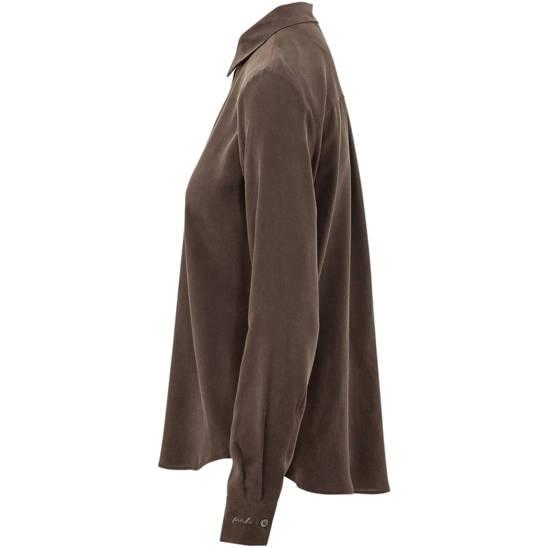 Pinko Bluse Camicia Crackers taupe(Image 3)