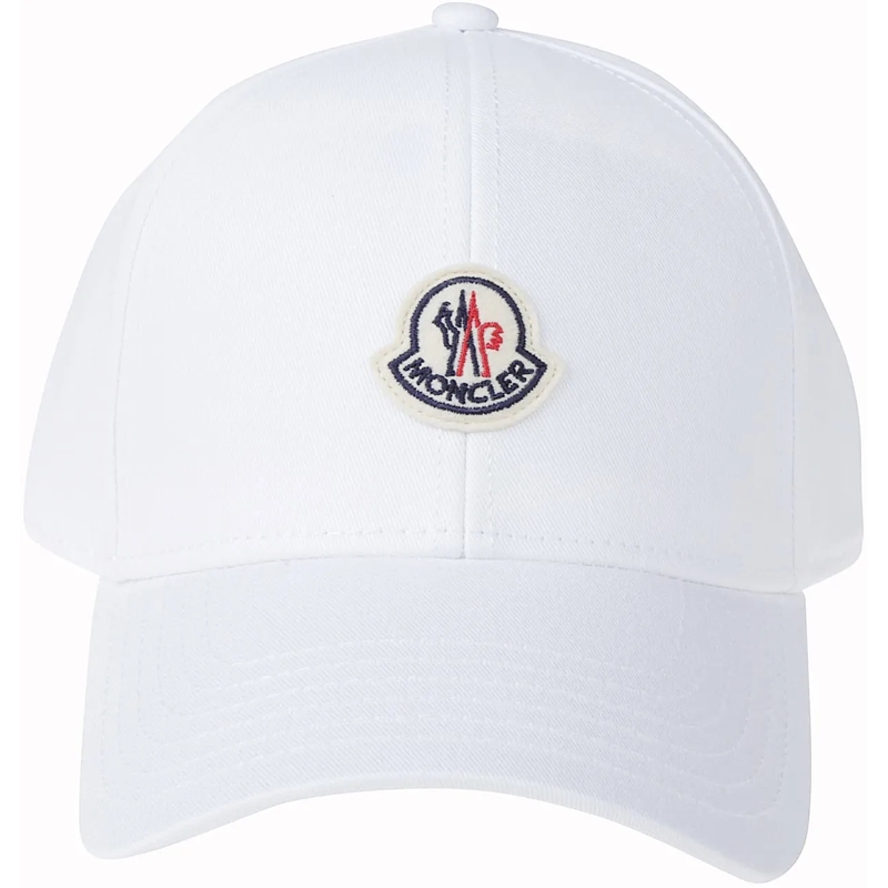 Moncler  Baseball Cap White weiß