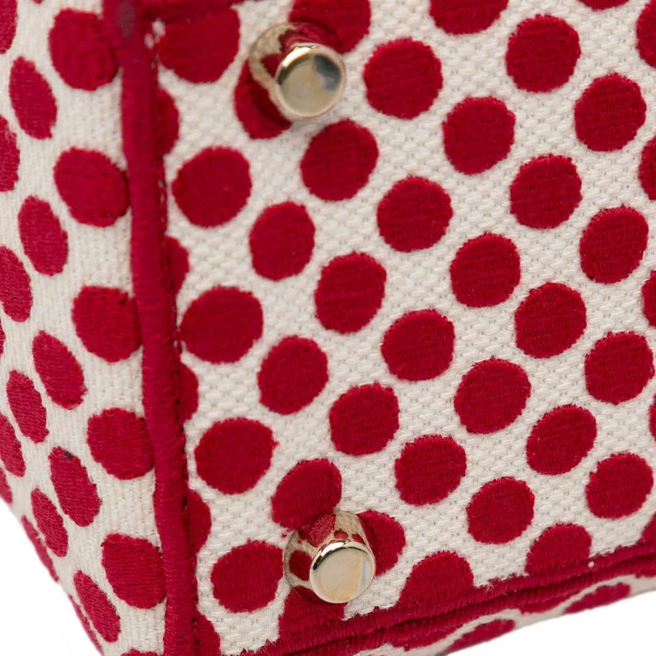 Thumbnail - Christian Dior Hobo Bags - 2020 Medium DiorAmour Dots Lady D Lite - Gr. unisize - in Rot - für Damen