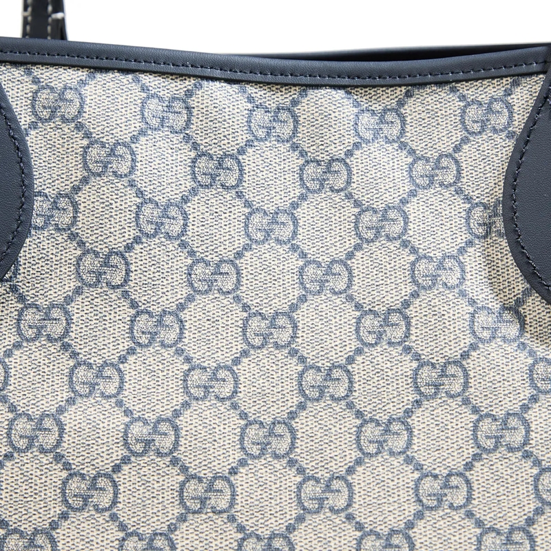 Gucci Shopper Tote Bag GG Denim(Image 6)