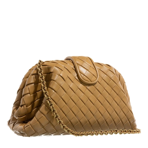 Bottega Veneta Schultertasche Intrecciato Mignon Nappa 19 Dark Praline