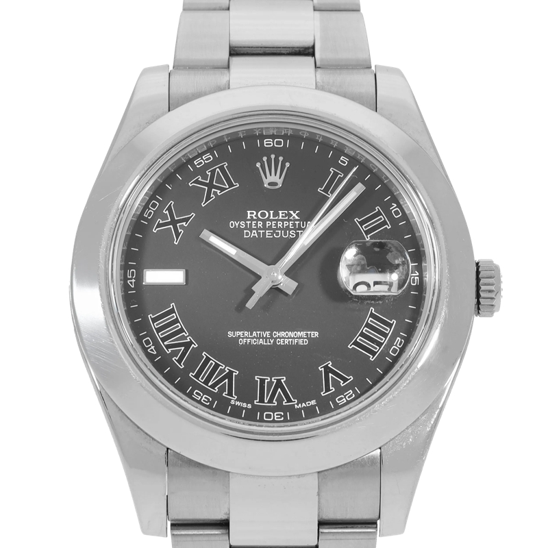 Rolex Automatikuhr Datejust II Grau