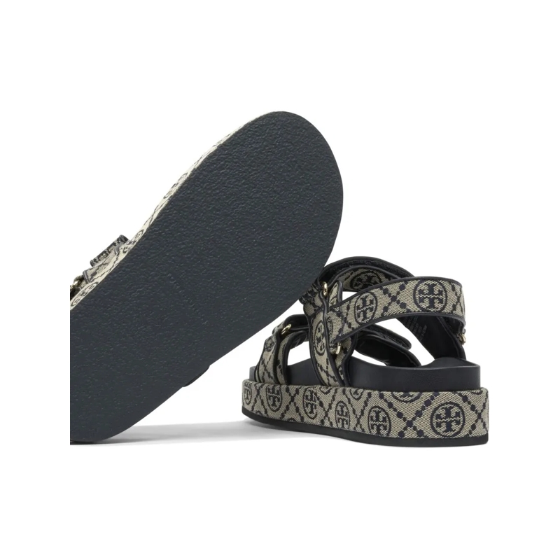 Tory Burch Sandalen Kira Sport Sandals With Adjustable Straps Grey(Image 8)