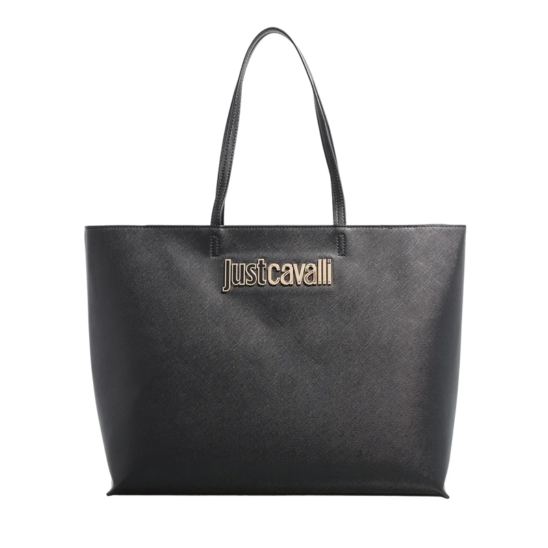Just Cavalli Shopper Shopping Bag Black