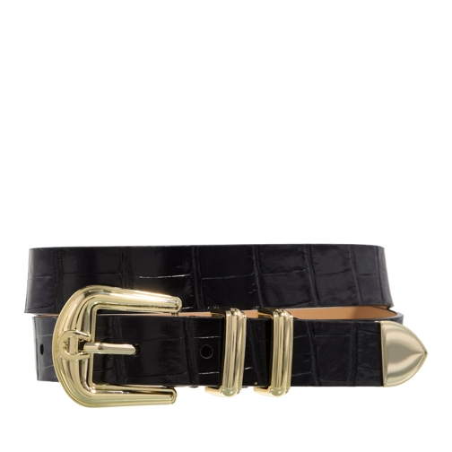 AIGNER Leather Belt Cybill Black