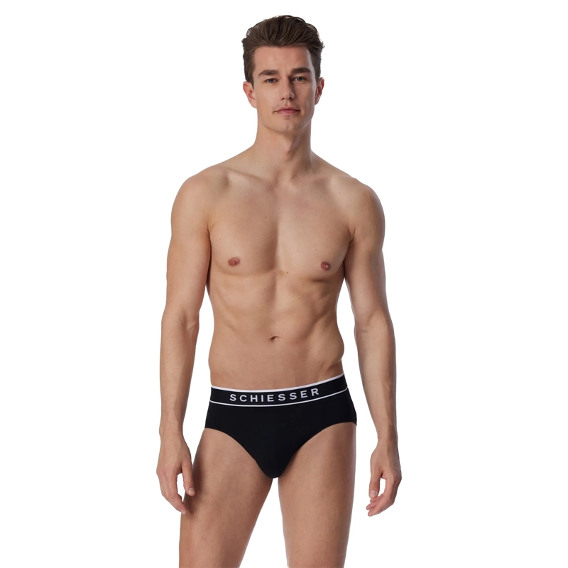SCHIESSER  6PACK Rio-Slip "95/5" 6er Pack schwarz(Image 4)