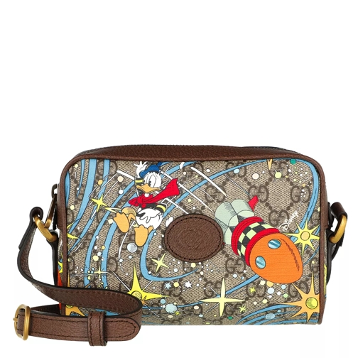 Gucci Gucci X Donald Duck Mini Crossbody Bag Beige Ebony Camera Bag