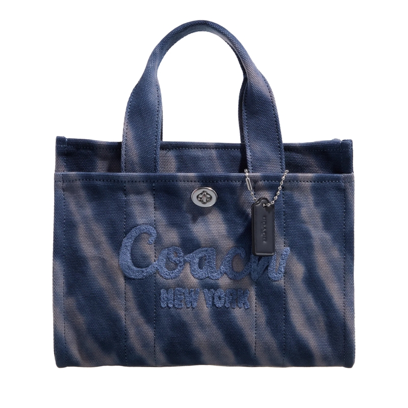 Coach Tote Tie-Dye Cargo Tote 26 Midnight Navy