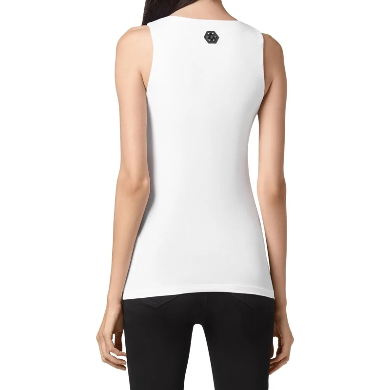 Philipp Plein Top Tanktop weiss(Image 3)
