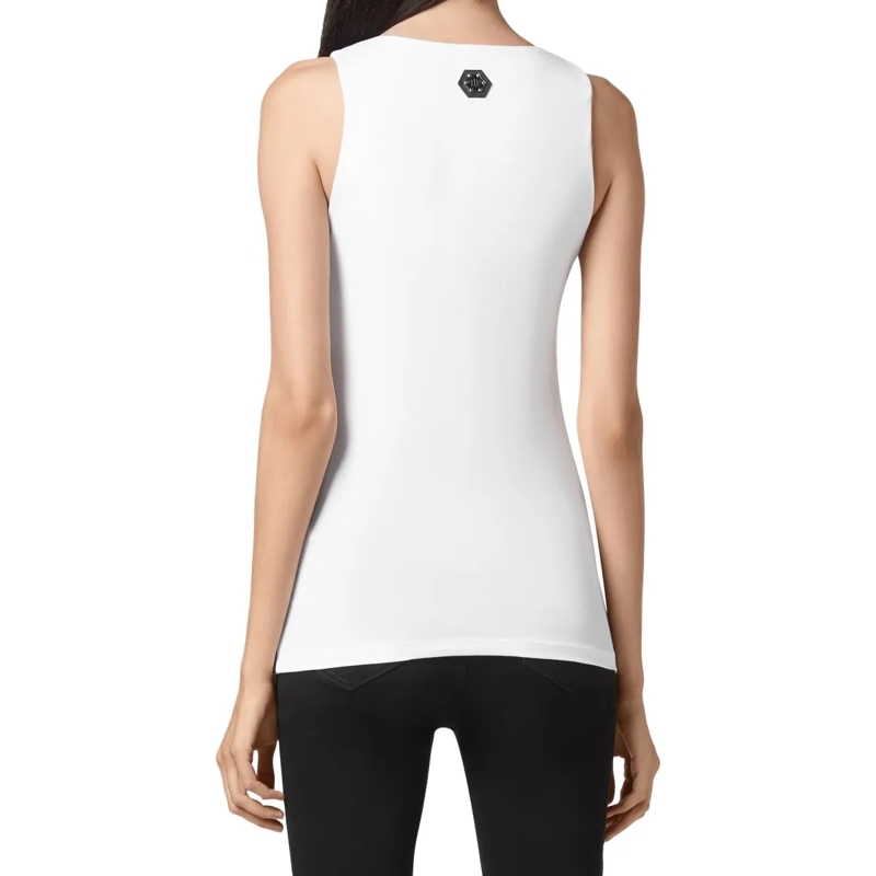 Philipp Plein Top Tanktop weiss(Image 2)