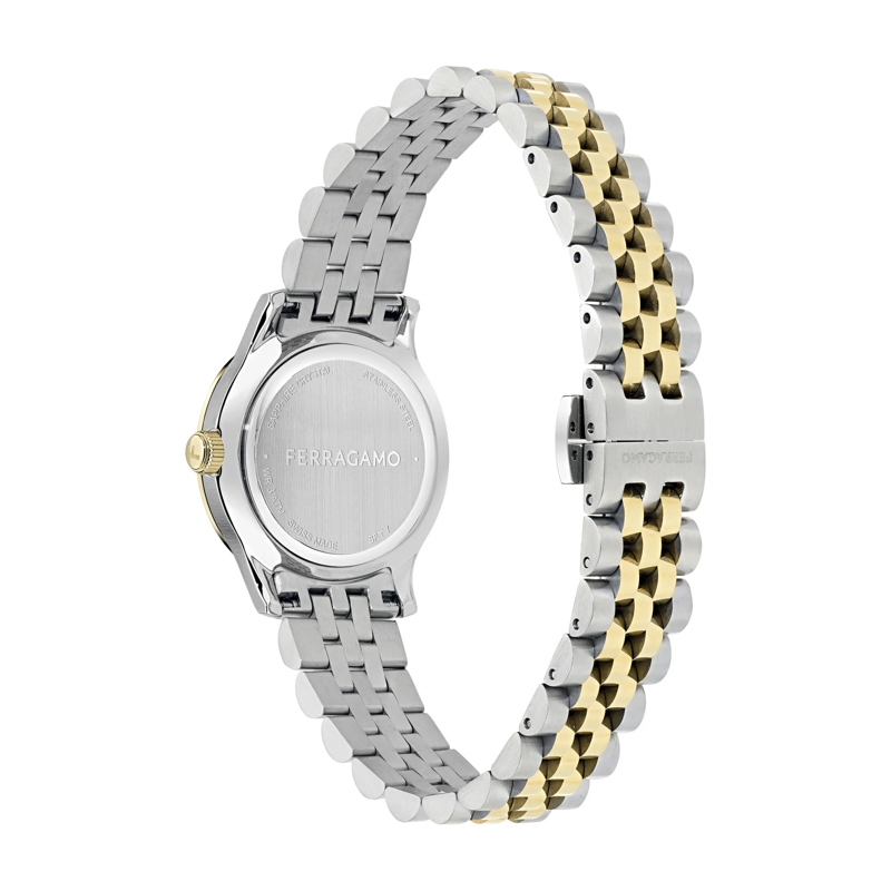 Salvatore Ferragamo Quarzuhr Quarz-Analoguhr Ferragamo Duo gold(Image 3)