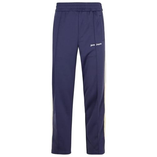 Palm Angels Jogger' Navy Polyester Pants Blue Joggingbyxor