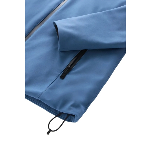 Woolrich Vestes en duvet Pacific Soft Shell Jacket Blue Lobster blau (Image 7)