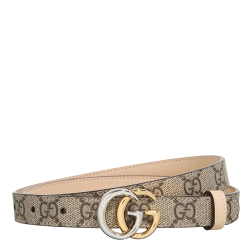 Gucci Dünner Gürtel Gg Marmont Reversible Belt Light Brown