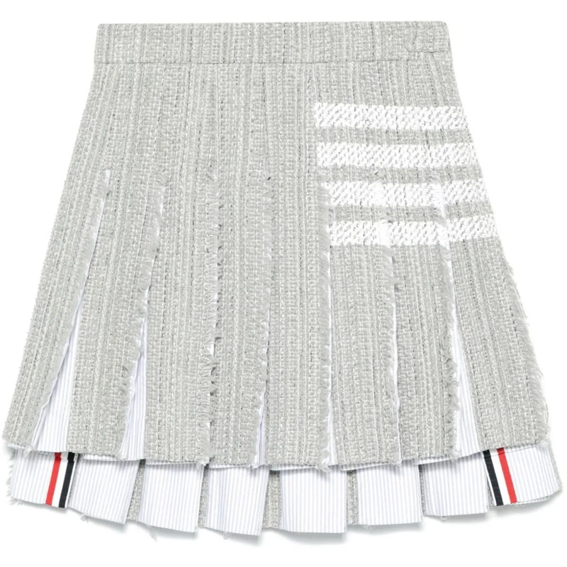 Thom Browne Midirock Skirts Grey grau