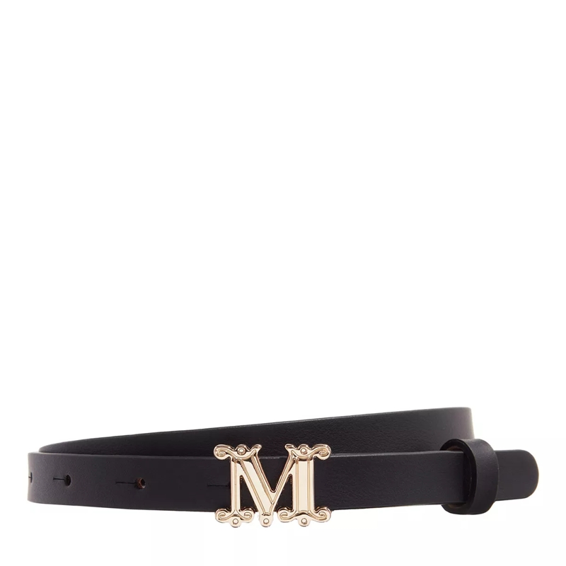 Max Mara Ledergürtel Mgraziata16 Nero