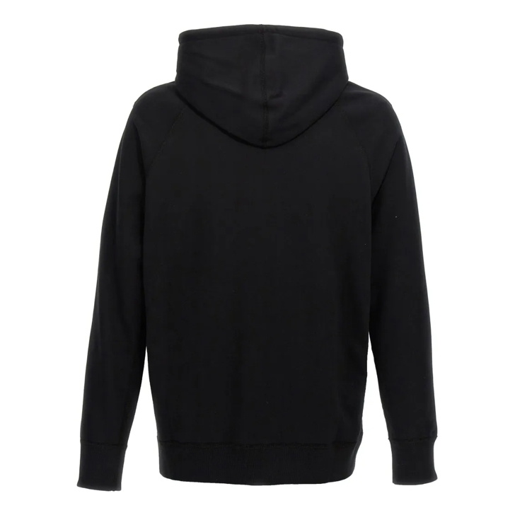 Junya Watanabe Jacquard Insert Hoodie Black