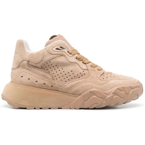 Alexander McQueen sneaker basse Court Trainer Oversized Sneakers beige