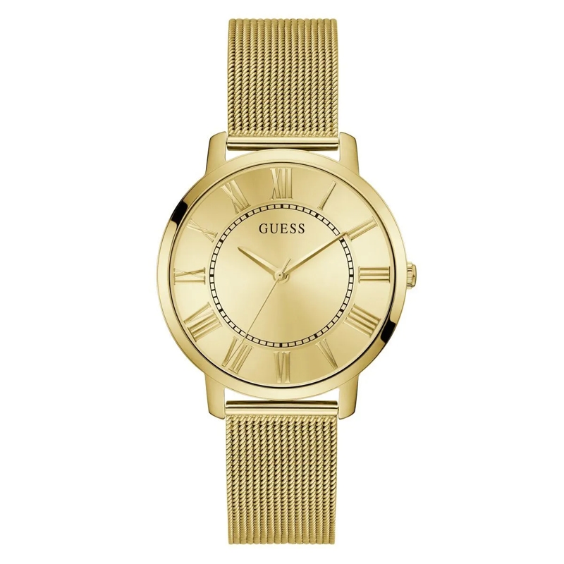 Guess Quarzuhr Quarz-Analoguhr Tucker gold