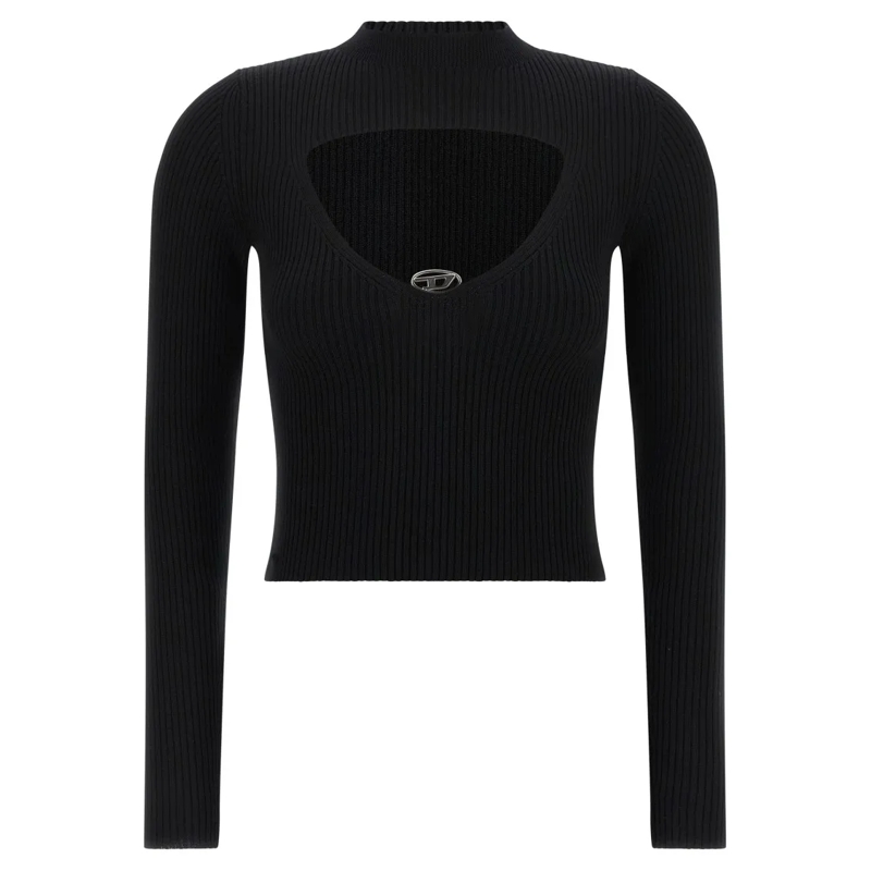 Diesel Rollkragenpullover 'M-Olina' Sweater Black