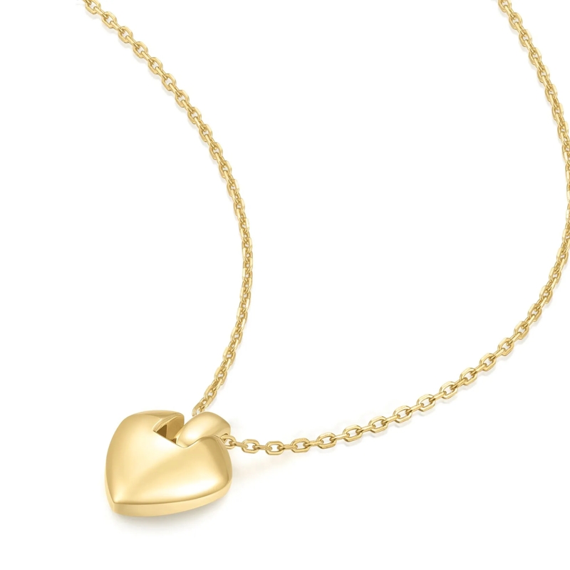 Ania Haie Mittellange Halskette 925er Sterlingsilber Shield Pendent gold(Image 3)