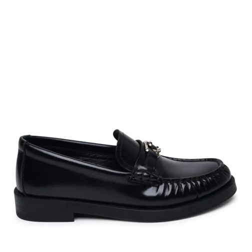 Jimmy Choo Addie Moccasin Black Mocassin