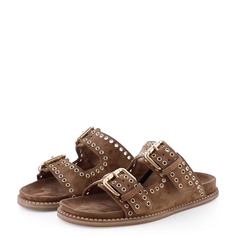 Kennel & Schmenger Slides Pantolette MIMI cognac