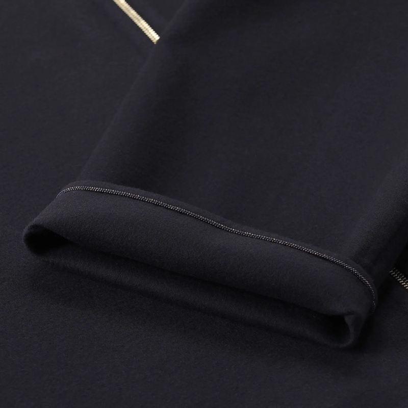 Fabiana Filippi Doudoune Jacke aus Merinowolle blau(Image 4)
