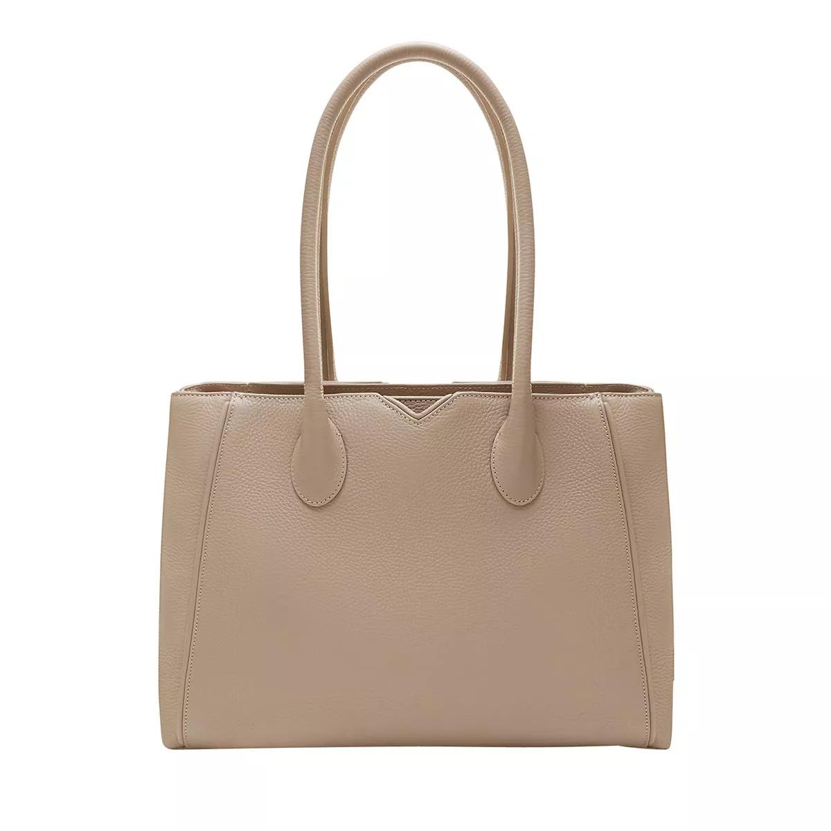 Thumbnail - Isabel Bernard Aktentaschen - Honoré Cloe Taupe Calfskin Leather Handbag - Gr. unisize - in Taupe - für Damen