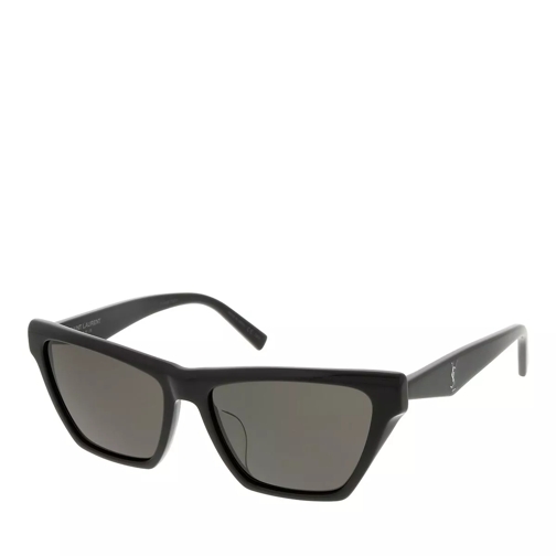 Saint Laurent SL M103/F-002 57 Woman Acetate Black-Black Sunglasses