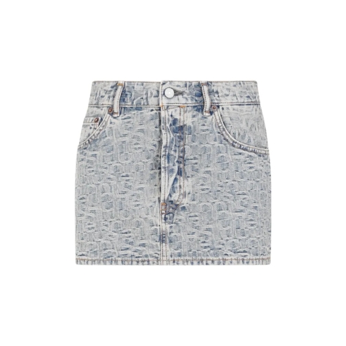 Acne Studios JeanS-Röcke Blue Cotton Skirt Blue