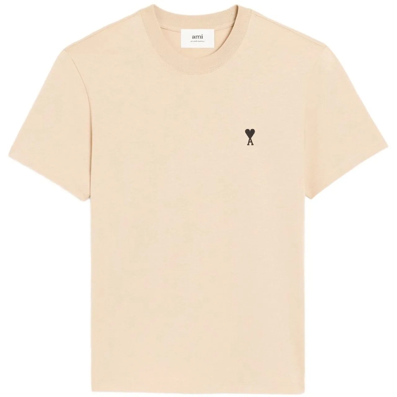 AMI Paris T-Shirt T-Shirts And Polos Cafe Creme braun
