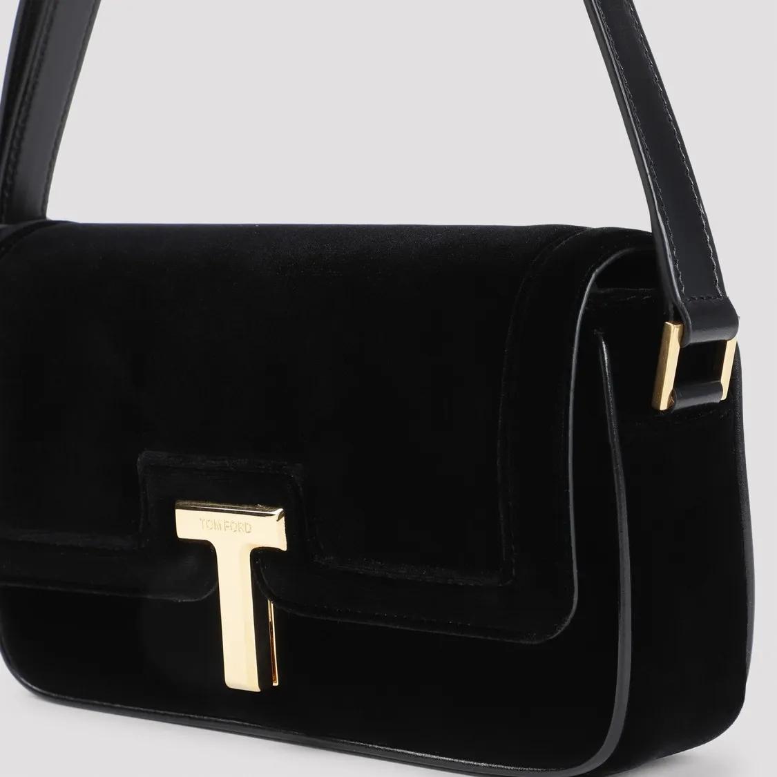 Tom Ford Shoppers Wallis Shoulder Bag in zwart