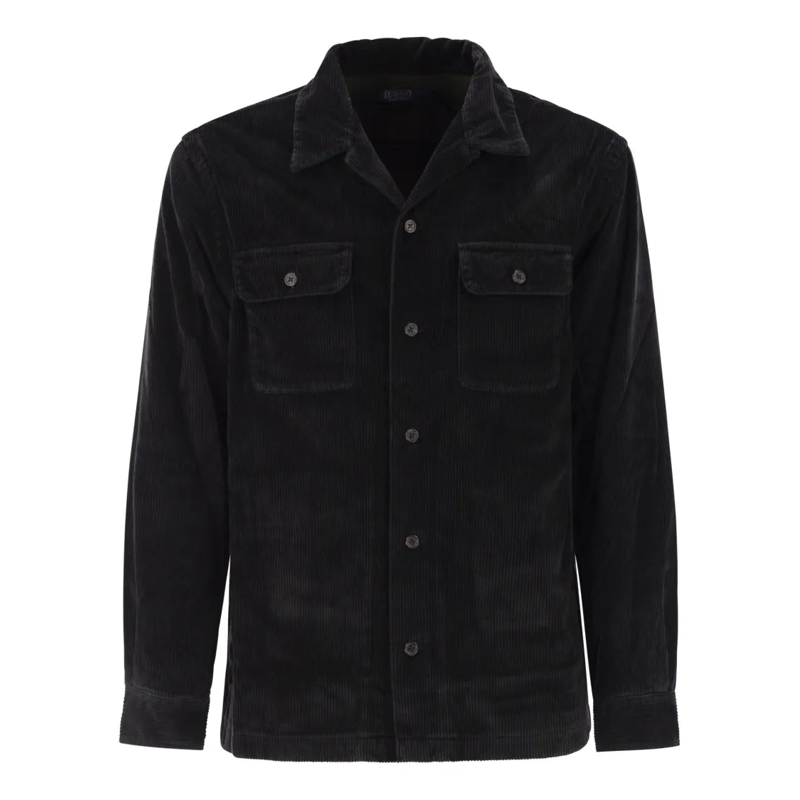 Polo Ralph Lauren  Corduroy Shirt Jacket Black