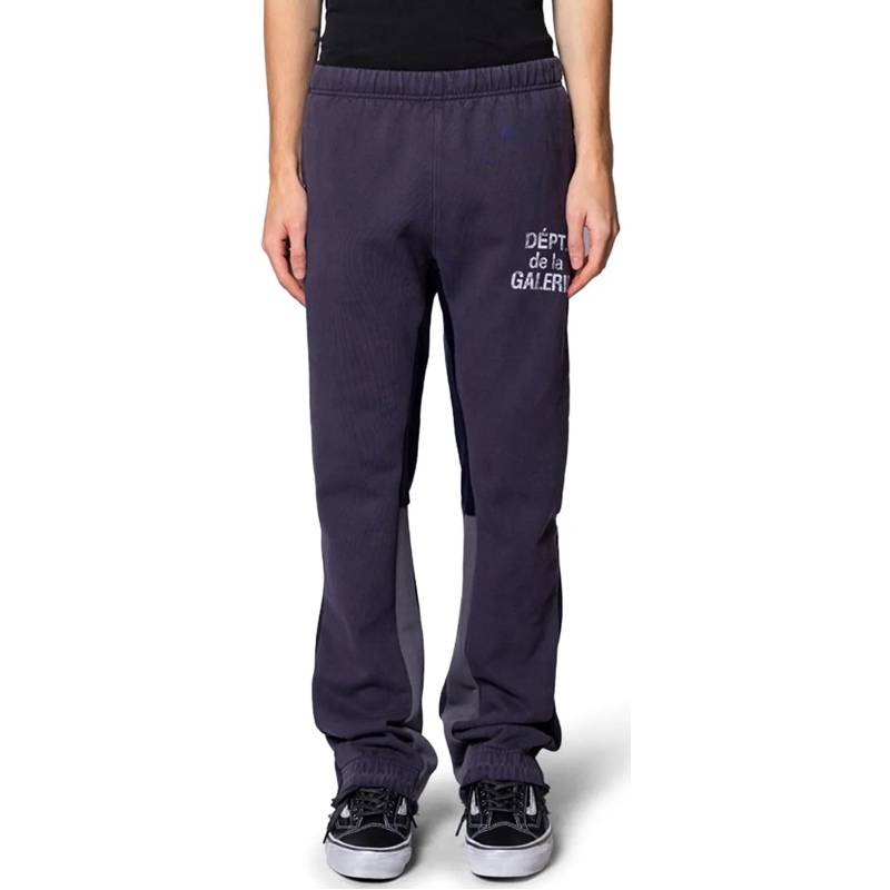 Gallery Dept.  SWEATPANT FLARE VINTAGE NAVY blau