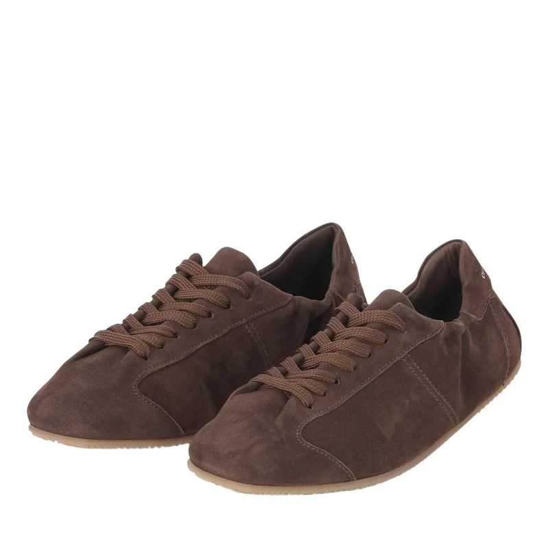 Officine Creative Veterschoenen Sneaker aus Veloursleder braun
