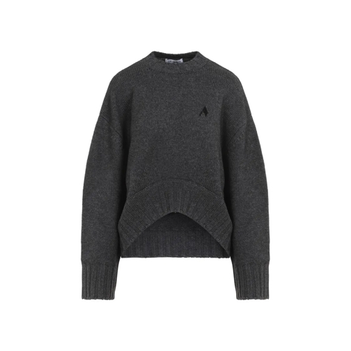 The Attico Pullover Wool Pullover Grey