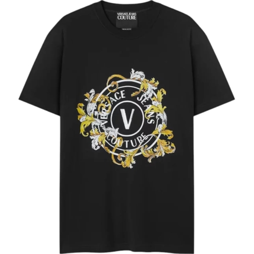 Versace Jeans Couture T-shirts Versace Couture Dames T-shirt Zwart 78HAHC01-CJ02C schwarz